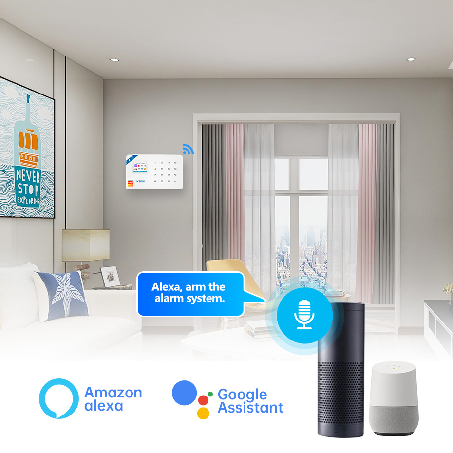 KERUI Güvenlik Alarm Sistemi K - Home Security System Installation incelemesi ve fiyatı