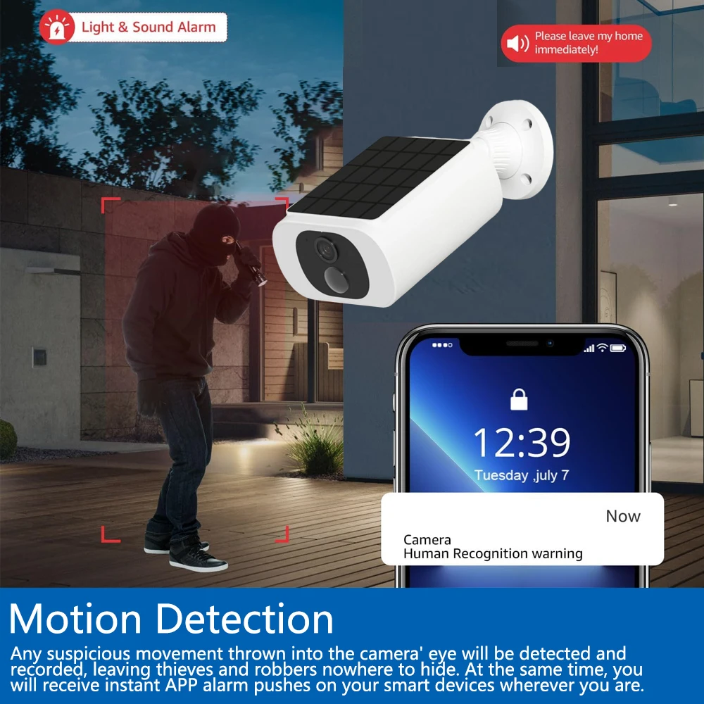 Tuya 5MP Güneş Enerjili Güvenl - Home Security No Wifi Needed incelemesi ve fiyatı