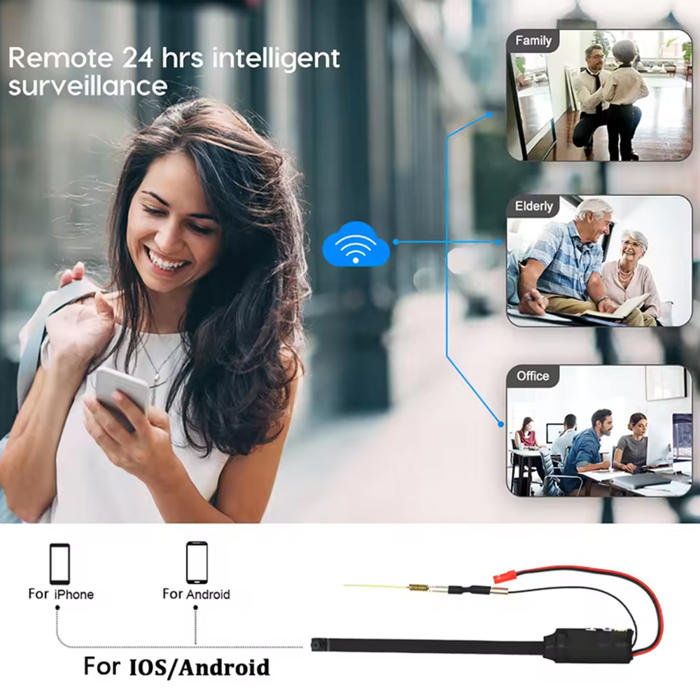 DIY WiFi Mini Kamera Modülü Ha - Home Security No Wifi Needed incelemesi ve fiyatı
