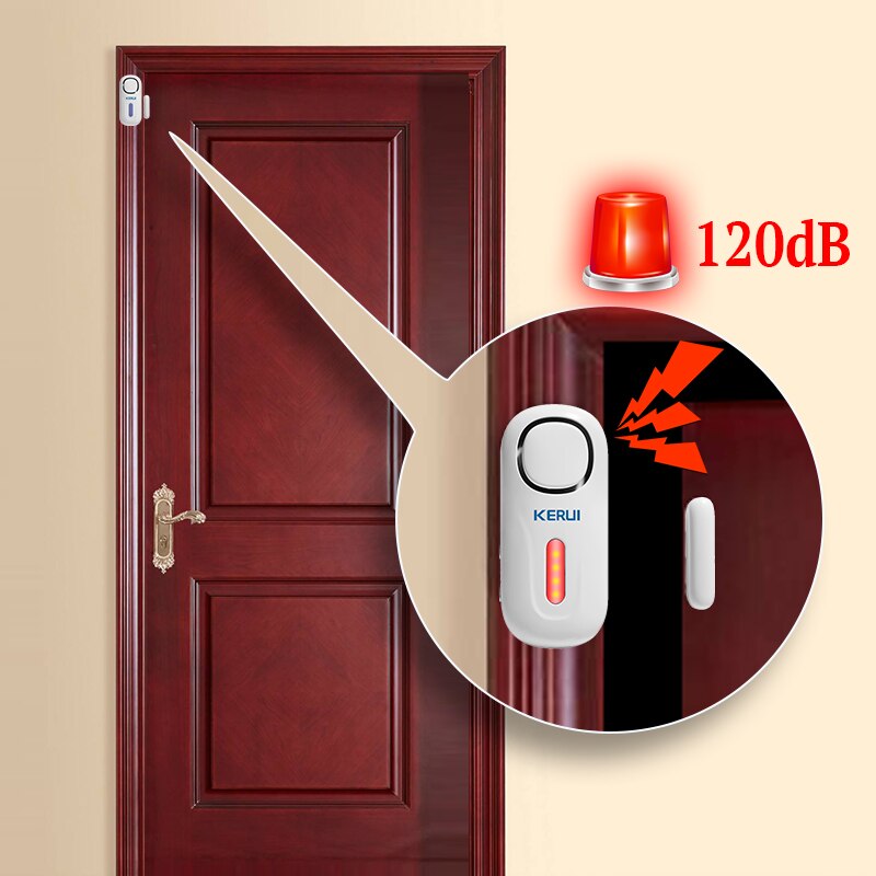 KERUI 120DB Kablosuz Kapı/Penc - Home Security Lights incelemesi ve fiyatı