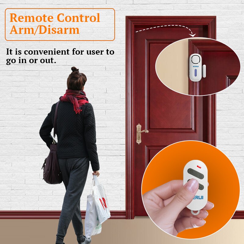KERUI 120DB Kablosuz Kapı/Penc - Home Security Lights incelemesi ve fiyatı