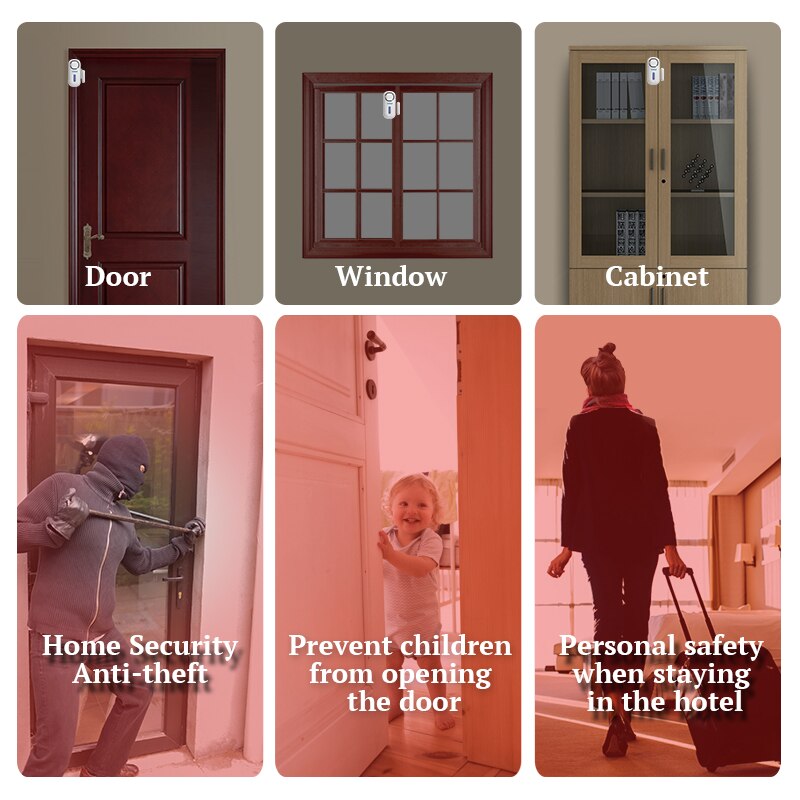 KERUI 120DB Kablosuz Kapı/Penc - Home Security Lights incelemesi ve fiyatı