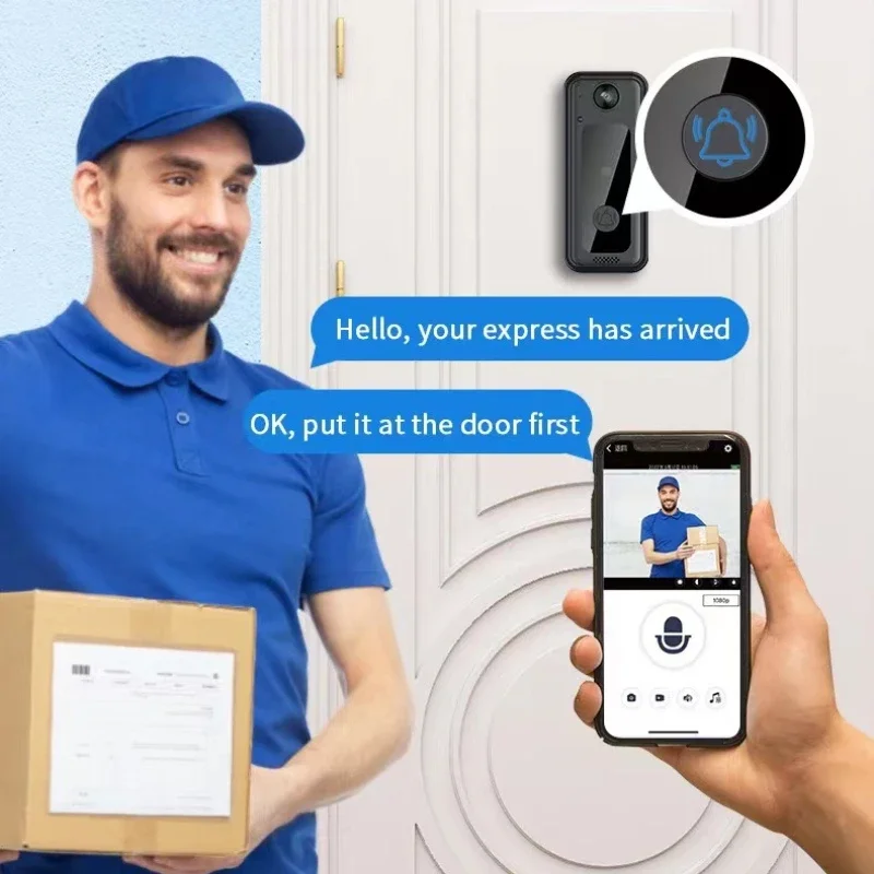 Kablosuz Kapı Zilleri Wifi Gör - Home Security Ring Camera incelemesi ve fiyatı