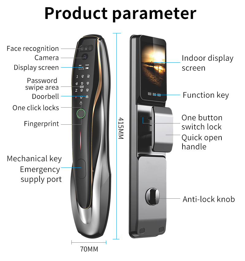 TYSH Tuya Güvenlik Parmak İzi  - Home Security Wifi Camera incelemesi ve fiyatı
