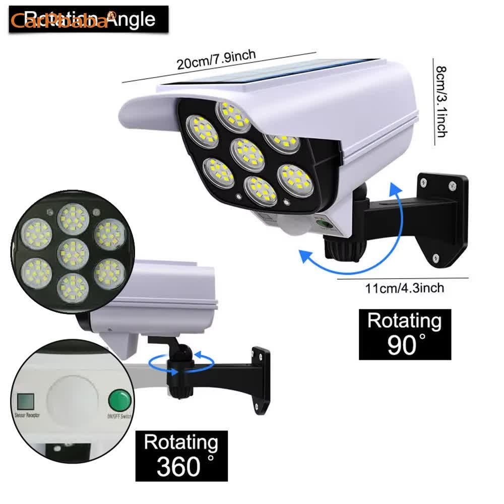 Açık Güneş Işığı Hareket Sensö - Home Security Lights incelemesi ve fiyatı